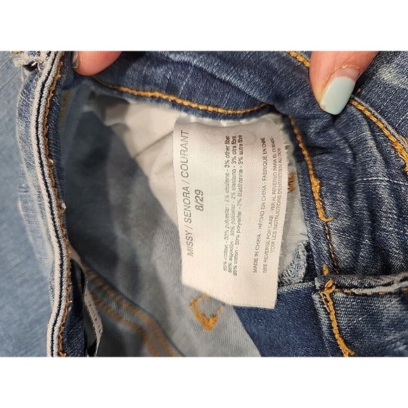 Sanctuary Social Standard Womens‎ Denim Sparkle Splatter Jean 8/29 - Picture 9 of 10